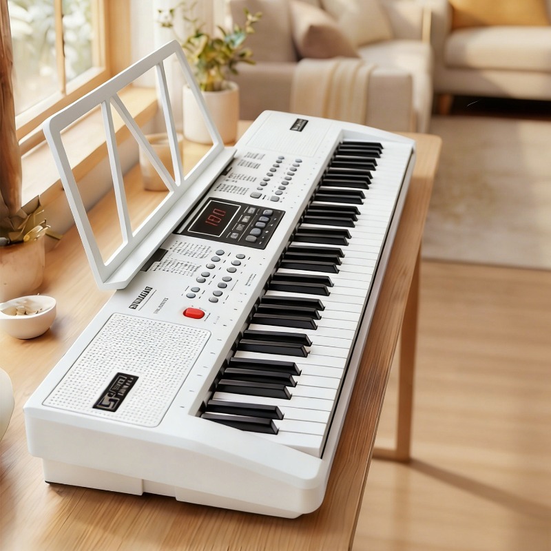 Keyboard Piano 61 Key - Pianino elektroniczne dla dorosłych, dzieci i