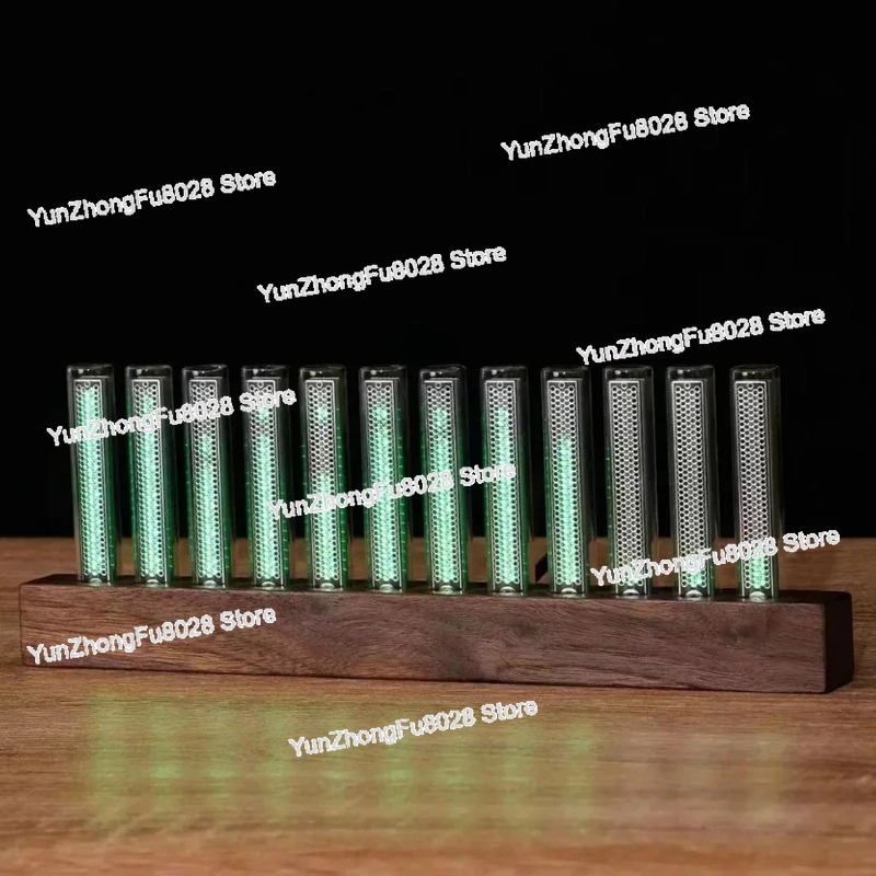Audio Music Youtube - 12-bitowy wyświetlacz LED poziomu sygnału RGB,