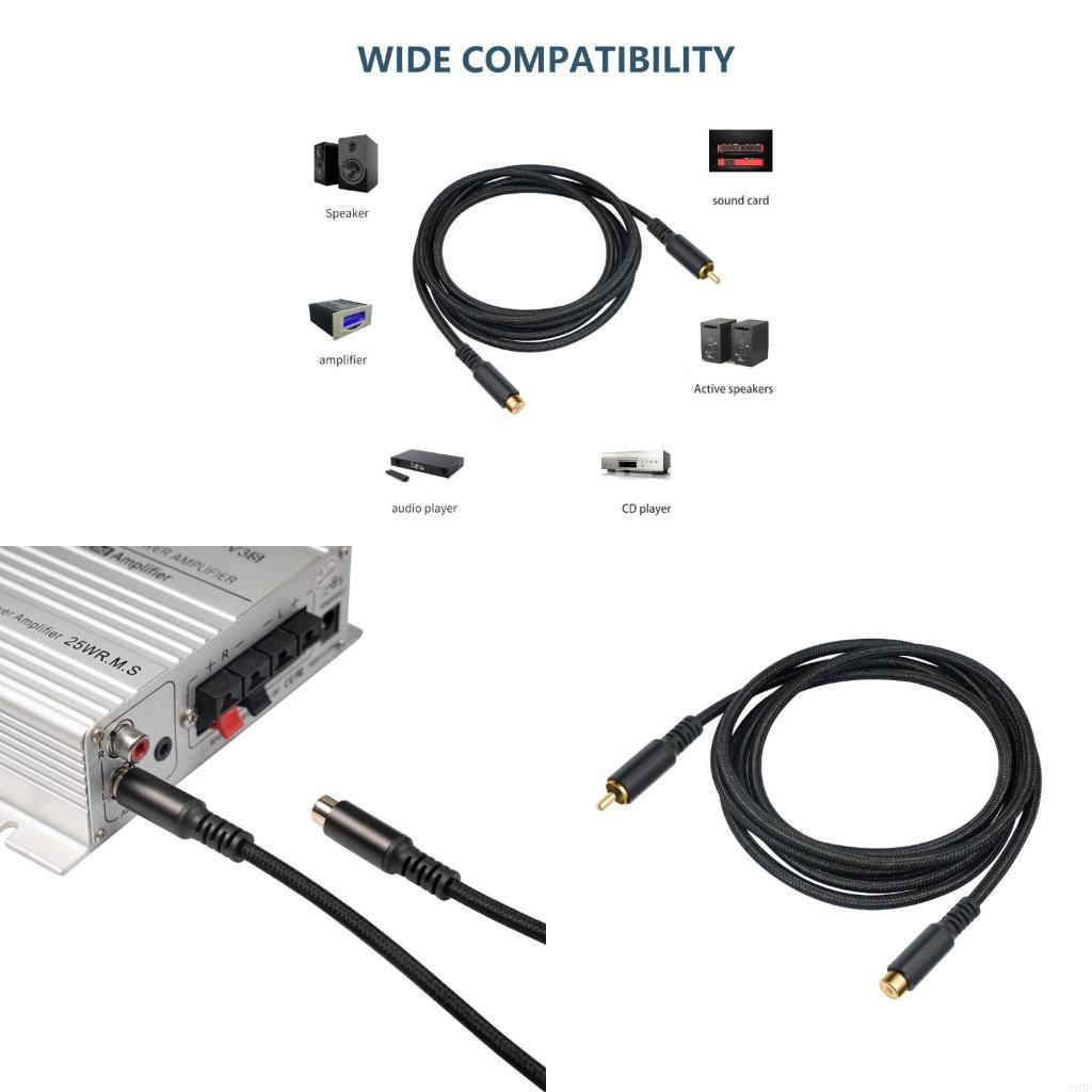 Audio Music Quality Enhancer - Przedłużacz muzyczny J1HD do subwoofera, kabel