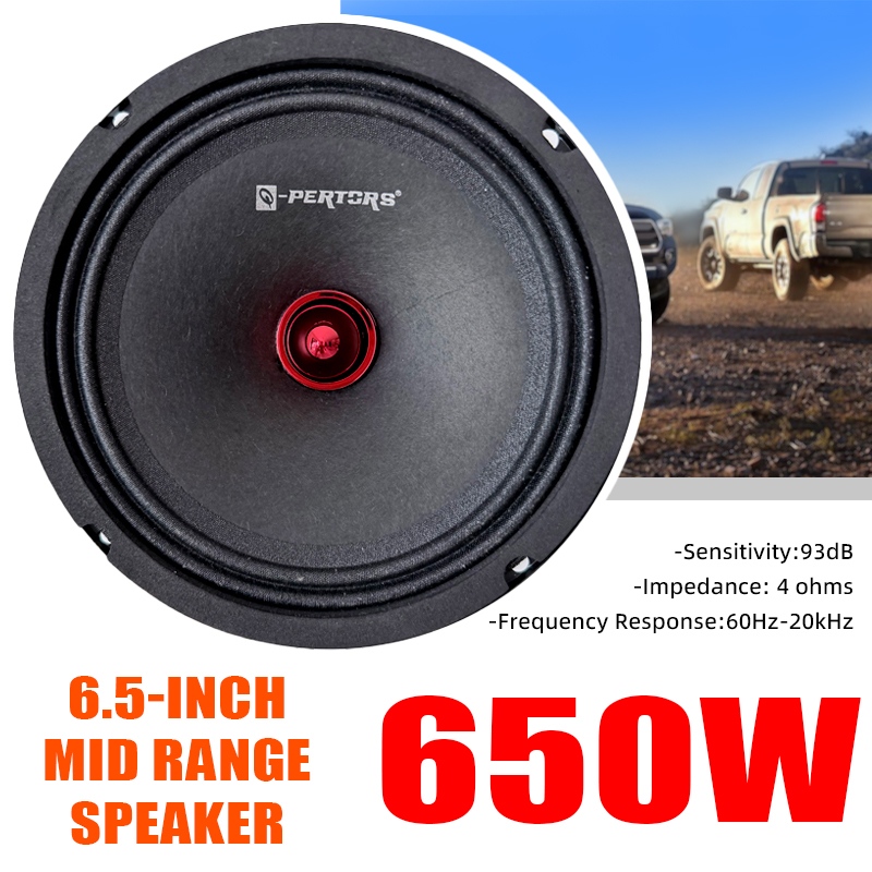 Audio Universal Music - Uniwersalny głośnik samochodowy 6,5 cala 650W,