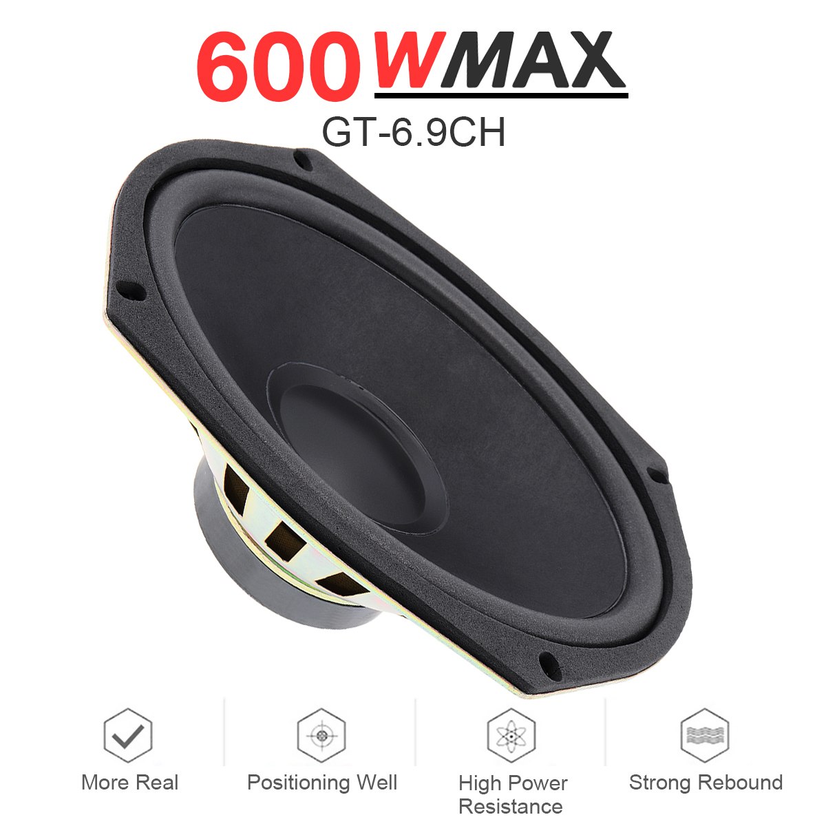 Audio Universal Music - 1 / 2 szt. 6x9 Cal