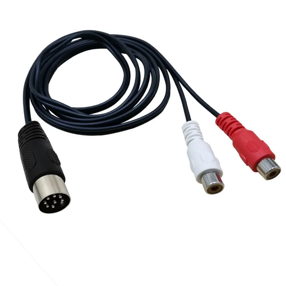 Kabel Din 8-pinowy do 2RCA 8-p – Audio Music Instrumental recenzja i cena
