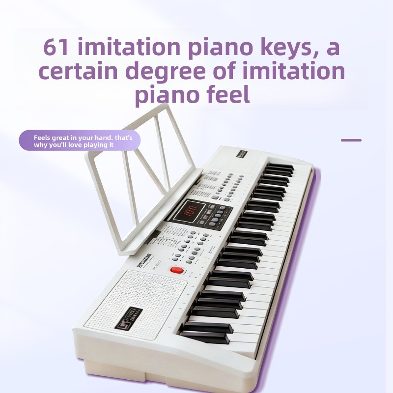 Pianino elektroniczne dla doro – Keyboard Piano 61 Key recenzja i cena