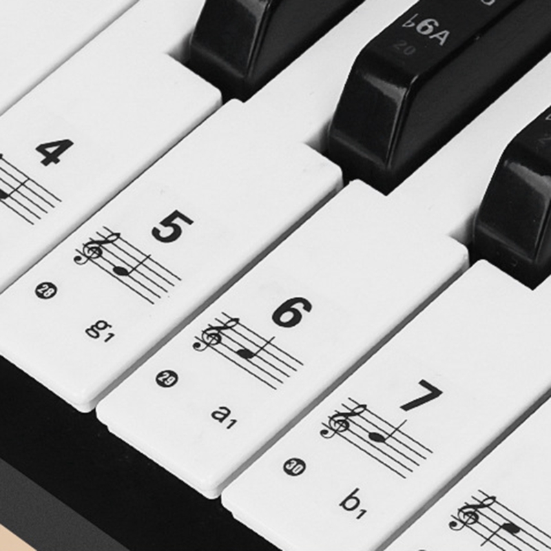 Przezroczyste, zdejmowalne nak – Keyboard Piano 61 Key recenzja i cena