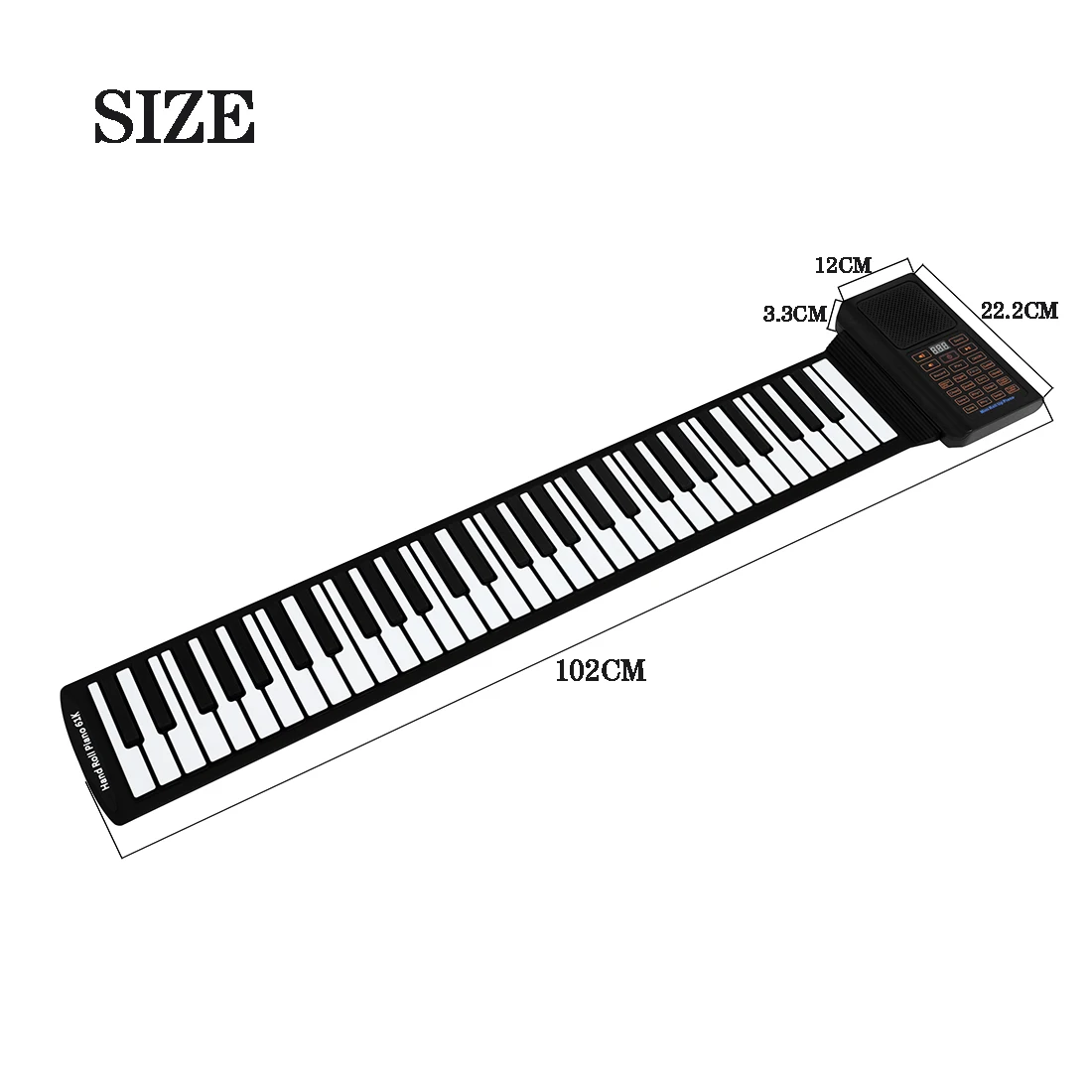 61 Klawiszy Mini Składane Pian – Keyboard Piano 61 Key recenzja i cena