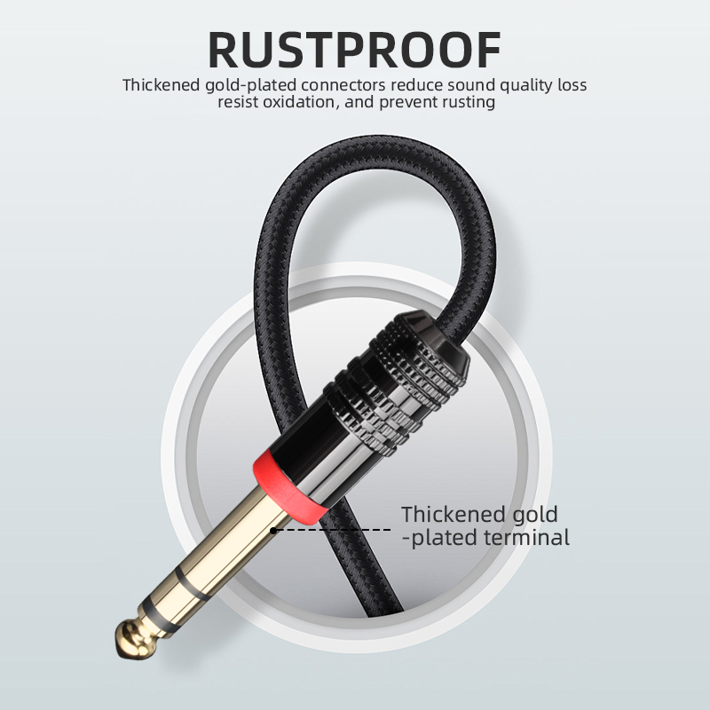 Kabel gitarowy TRS 6,35 mm, st – Audio Music Interface recenzja i cena