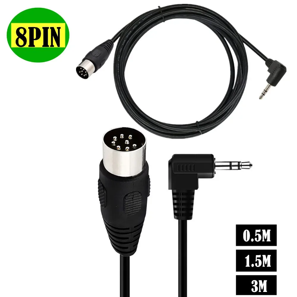 Kabel DIN 8-pin na DC3.5mm, wt – Audio Music Instrumental recenzja i cena