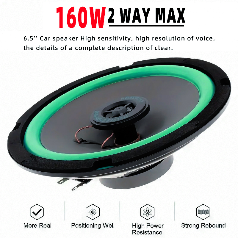 1 SZT. 160W 6,5 Calowe Samocho – Audio Universal Music recenzja i cena