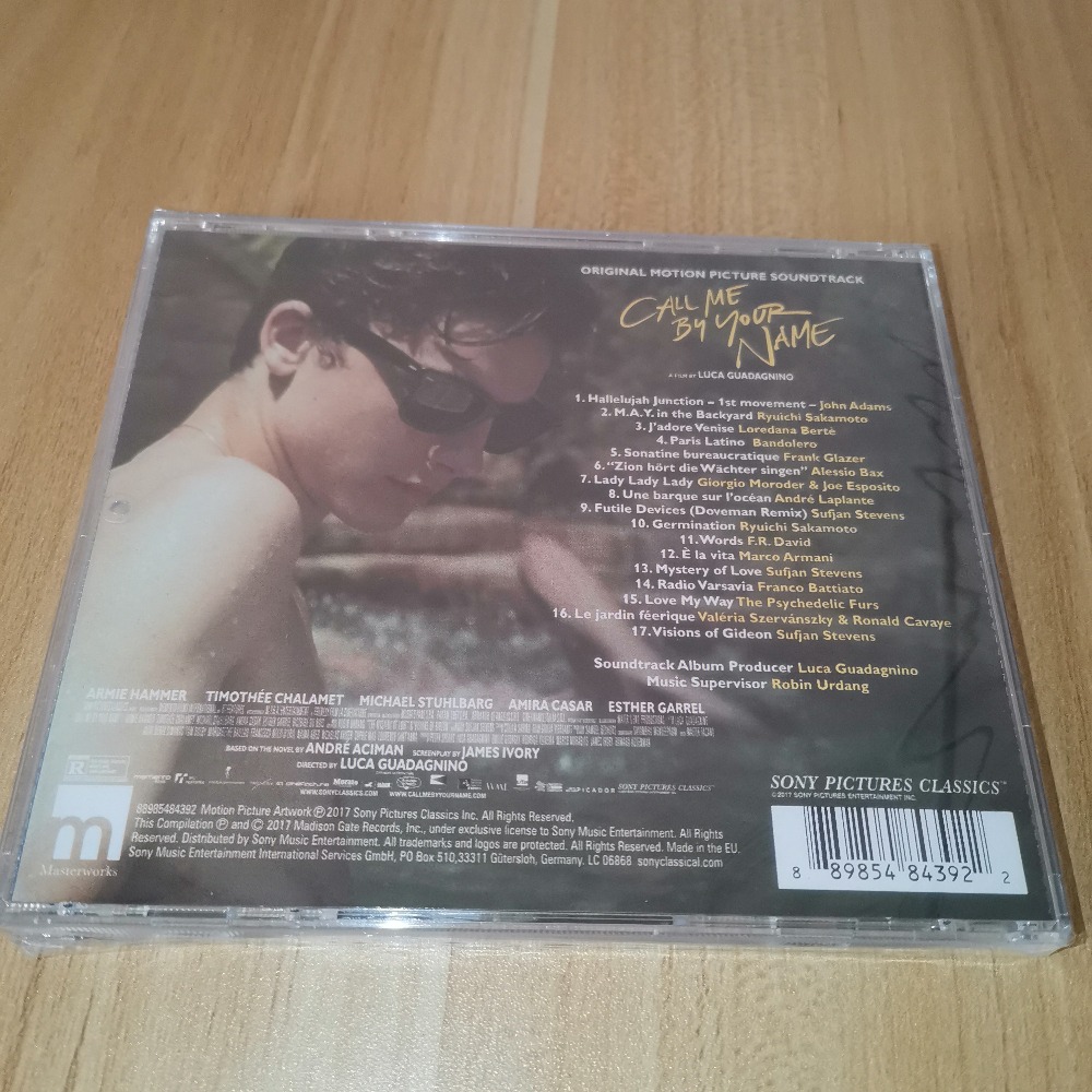Call Me by Your Name Soundtrac – Audio Music Name recenzja i cena
