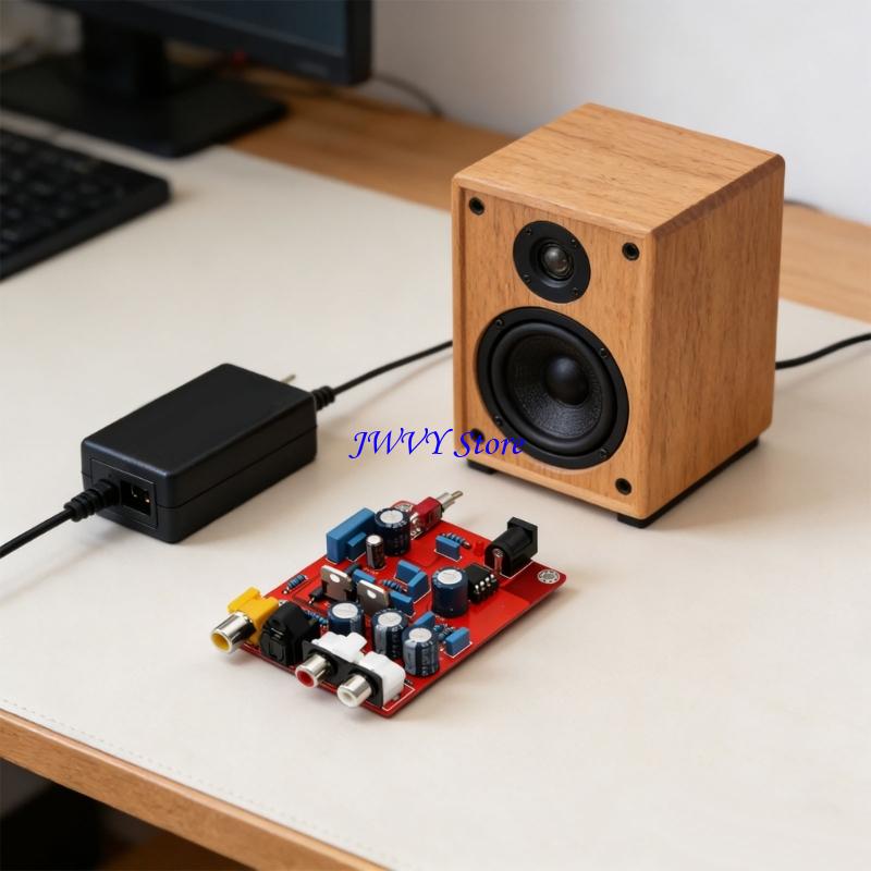 573A TDA1543 CS8412 DACs płyta – Audio Music Quality Enhancer recenzja i cena