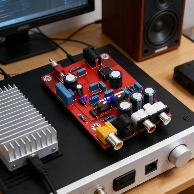 573A TDA1543 CS8412 DACs płyta – Audio Music Quality Enhancer recenzja i cena
