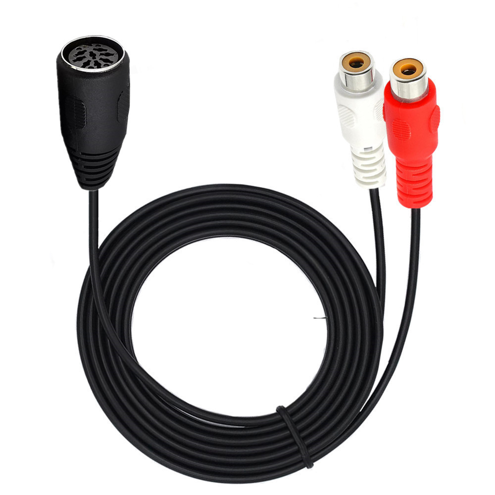 Kabel Din 8-pinowy do 2RCA 8-p – Audio Music Instrumental recenzja i cena